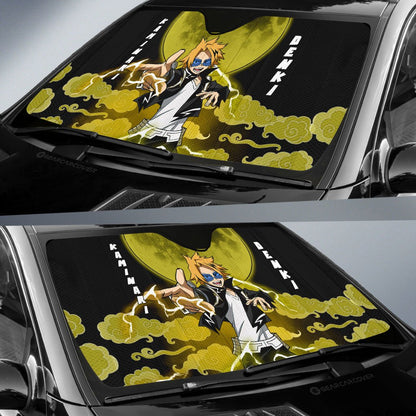 Denki Kaminari Car Sunshade Custom Car Accessories