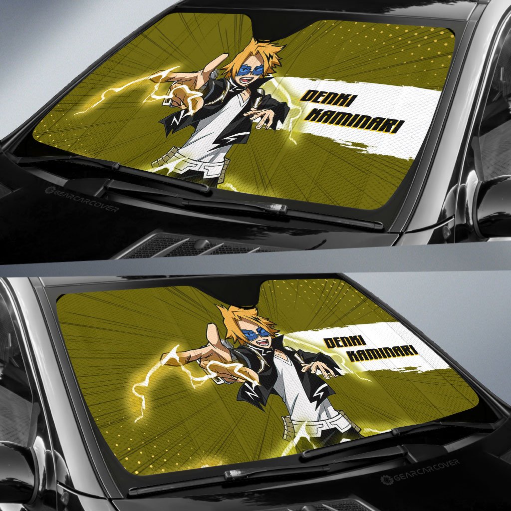 Denki Kaminari Car Sunshade Custom For Fans