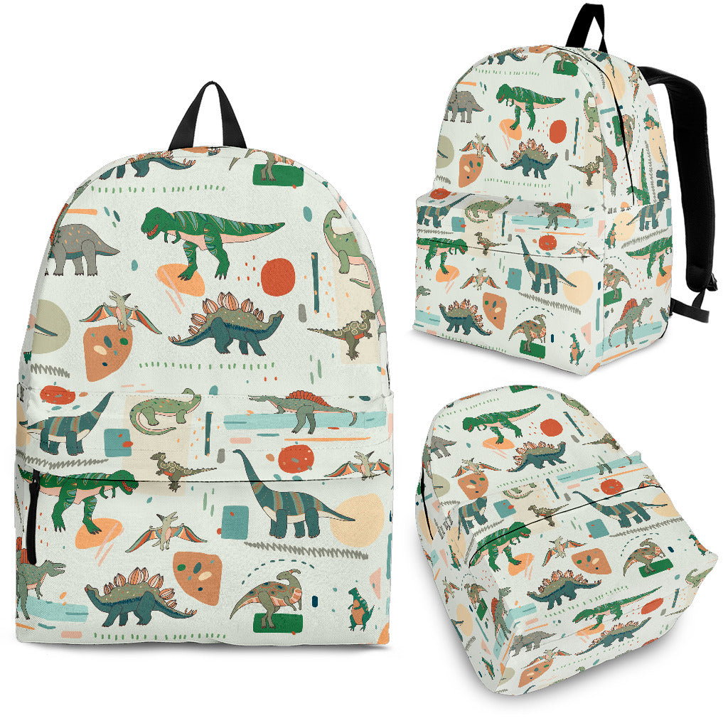 Dinosaur Backpack Cool Dinosaur Graffiti Roar Power Pattern Backpacks Colorful