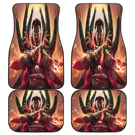 MV Car Floor Mats MV Doctor Strange Cool Many Hands Pose Car Mats