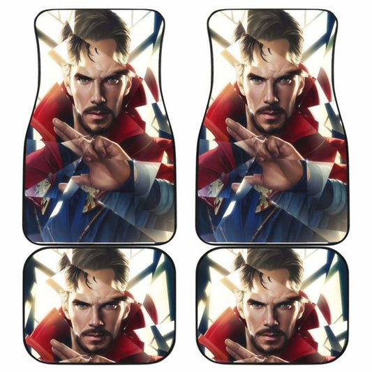 MV Car Floor Mats Doctor Strange Magic Glass World Graphic Car Mats