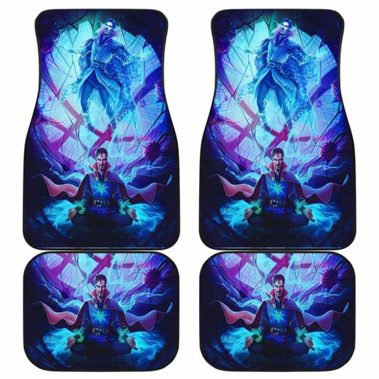 MV Car Floor Mats MV Doctor Strange Mastery Of Magic Car Mats