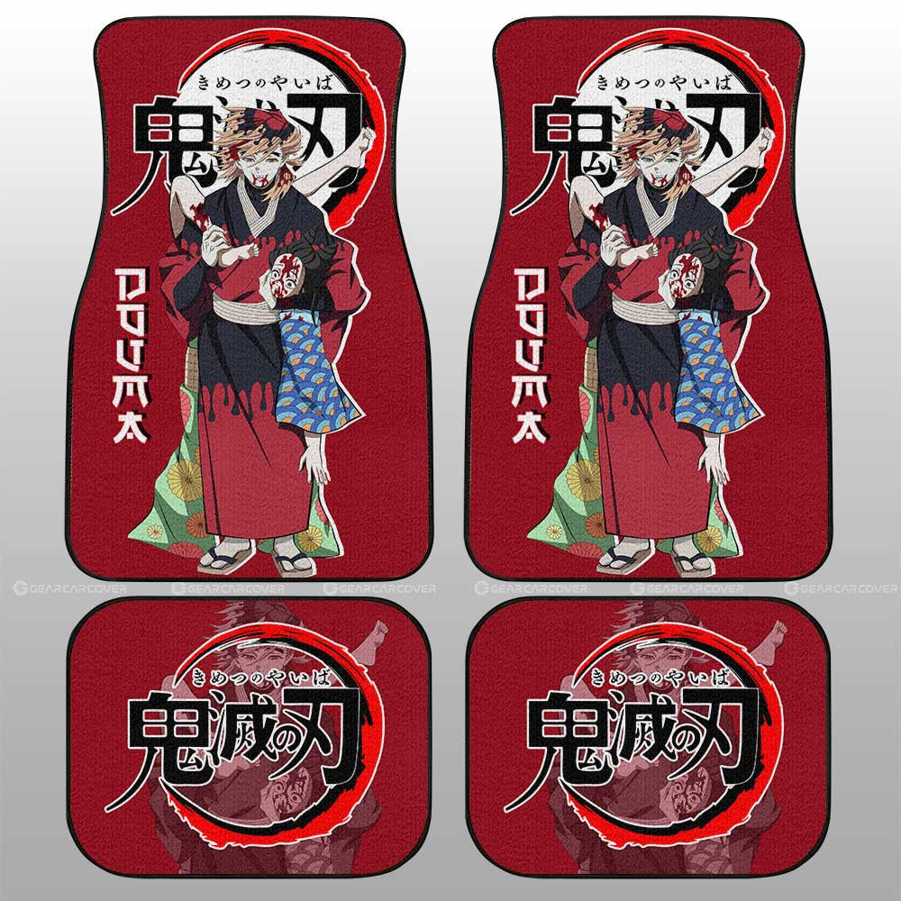 Demon Slayer Car Mats Douma Car Floor Mats Demon Slayer Car Floor Mats