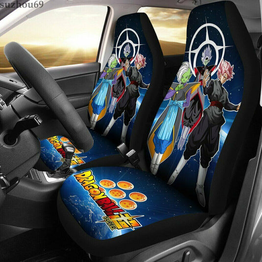 Dragon Ball Car Seat Covers Dragon Ball Super God Seat Covers Colorful