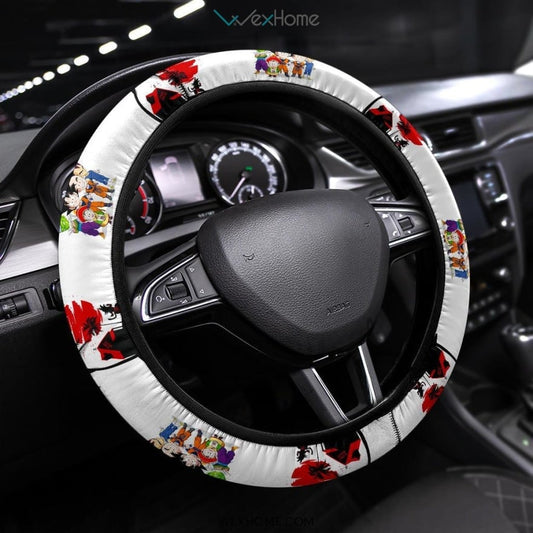 Dragon Ball Steering Wheel Cover Dragon Ball Characters Kame House Driving Wheel Cover White