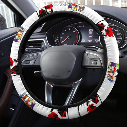 Dragon Ball Steering Wheel Cover Dragon Ball Characters Kame House Driving Wheel Cover White