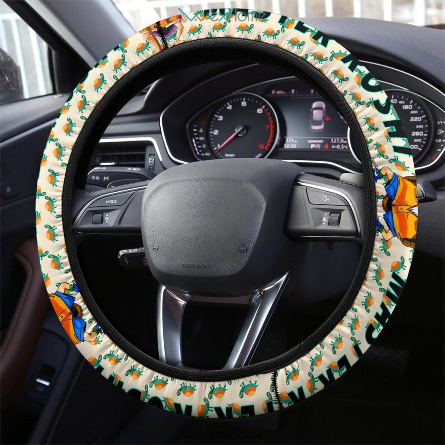 Dragon Ball Steering Wheel Cover Master Roshi Summer Vacation Driving Wheel Cover Colorful