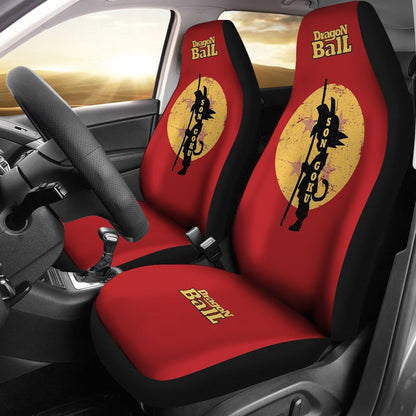 Dragon Ball Car Seat Covers Dragon Ball Goku Kid Seat Covers Red