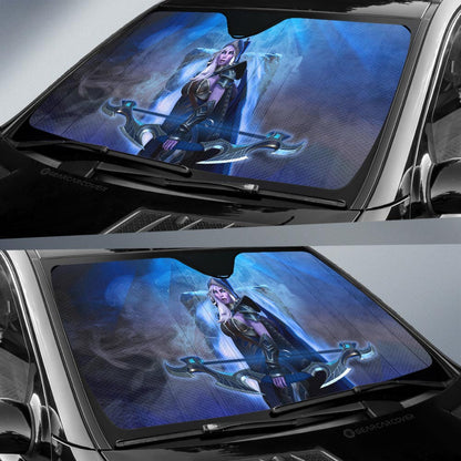 Drow Ranger Car Sunshade Custom Car Accessories