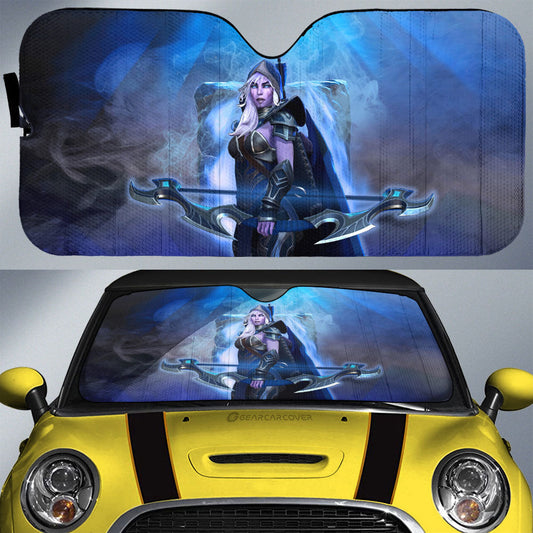 Drow Ranger Car Sunshade Custom Car Accessories