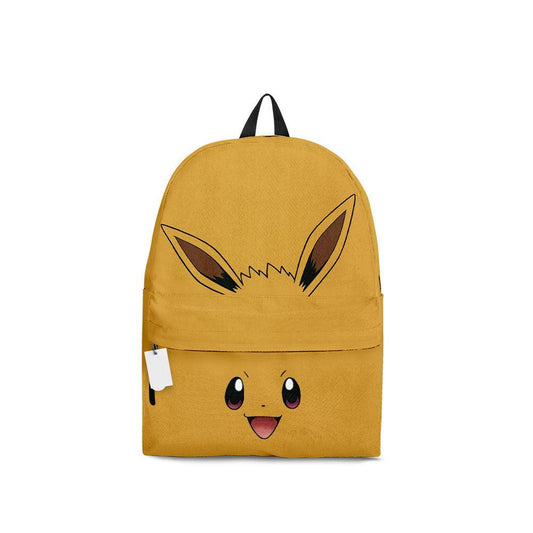 PKM Backpack Eevee PKM Face Body Costume Backpacks Brown