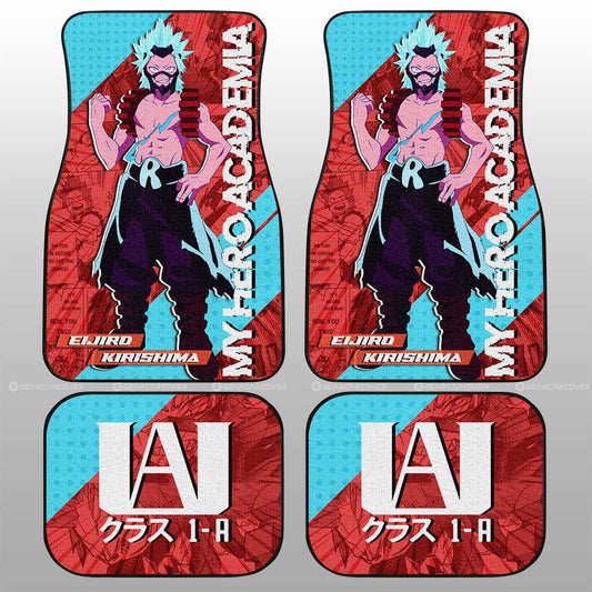 My Hero Academia Car Mats Eijiro Kirishima Car Floor Mats