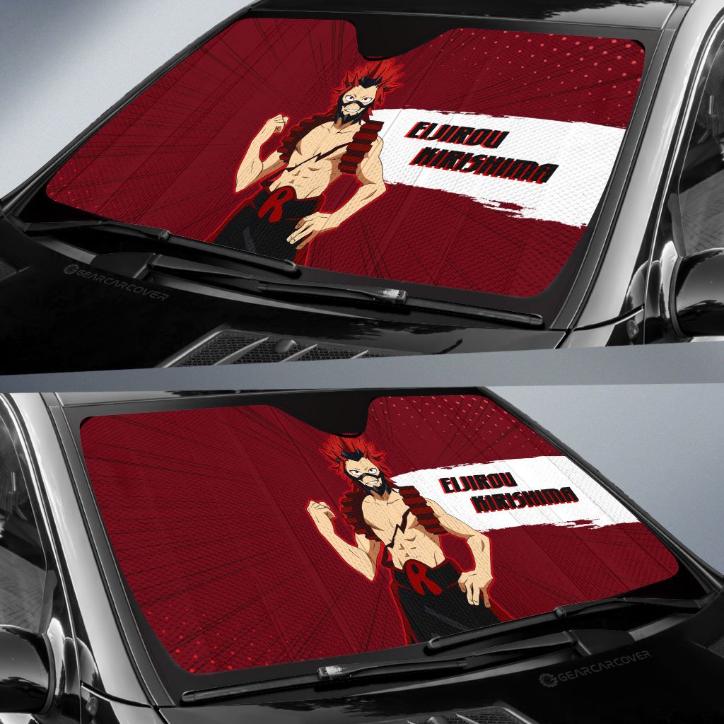 Eijirou Kirishima Car Sunshade Custom For Fans