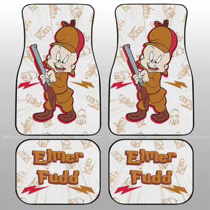 Looney Tunes Car Floor Mats Looney Tunes Elmer Fudd Character Pattern Car Mats