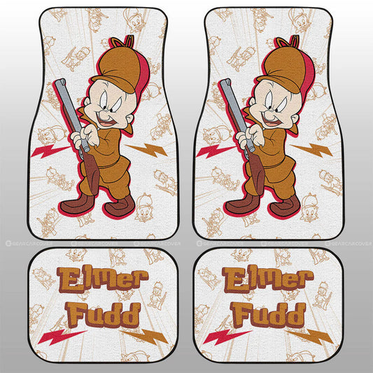 Looney Tunes Car Floor Mats Looney Tunes Elmer Fudd Character Pattern Car Mats