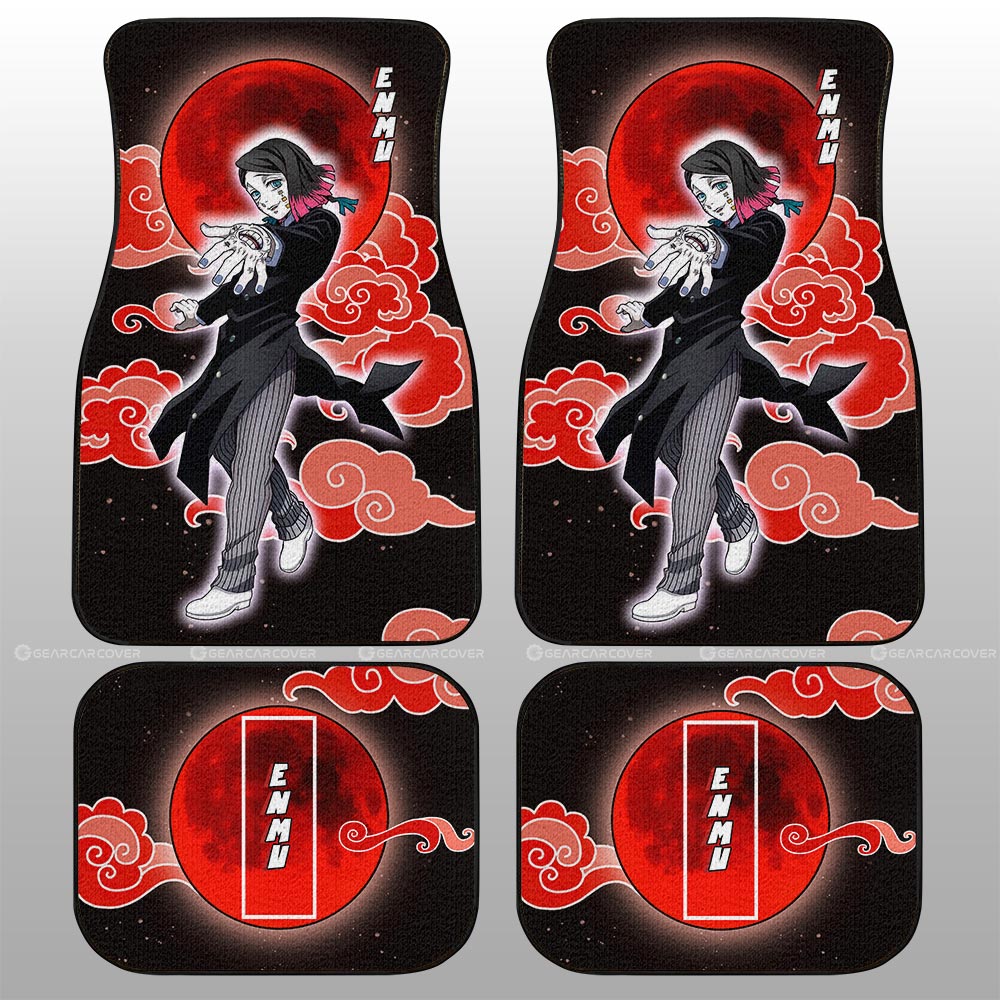 Demon Slayer Car Mats Enmu Car Floor Mats Demon Slayer Car Floor Mats