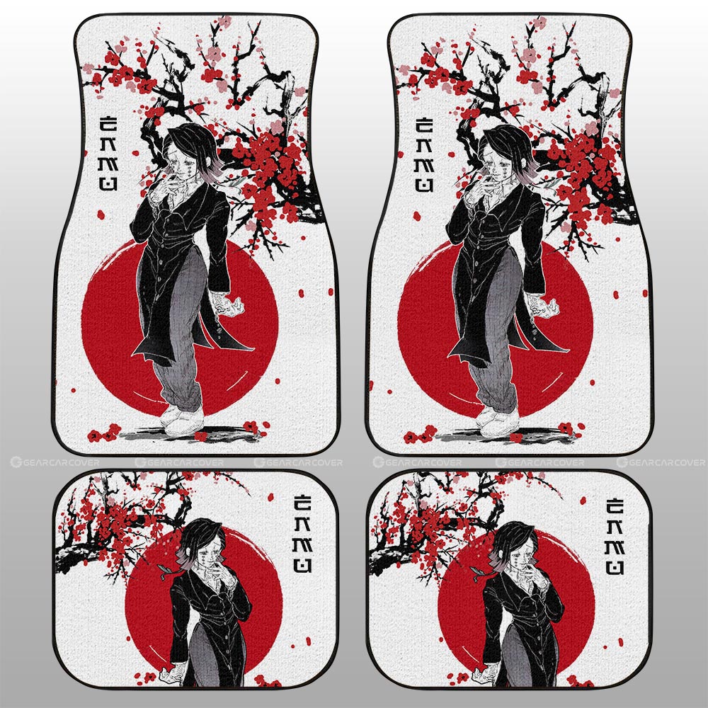 Demon Slayer Car Mats Enmu Car Floor Mats Japan Style Car Floor Mats