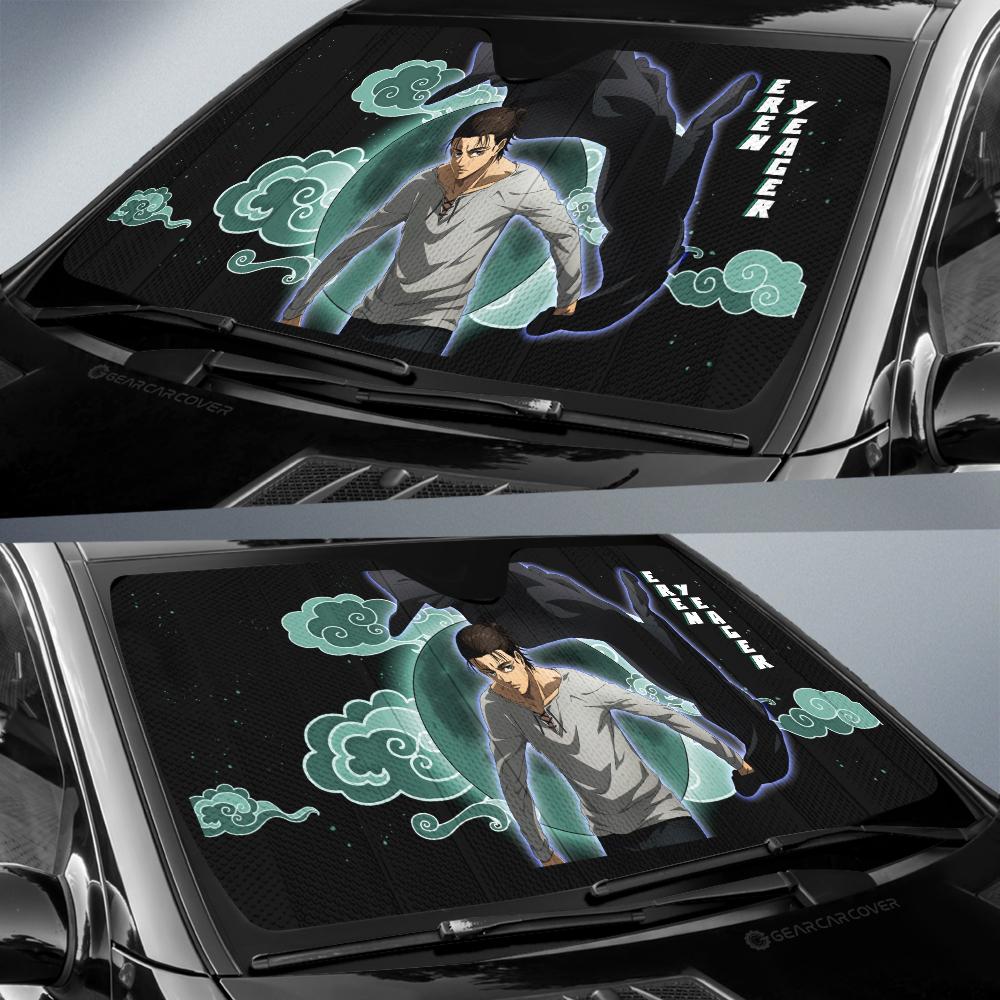 Eren Yeager Car Sunshade Custom