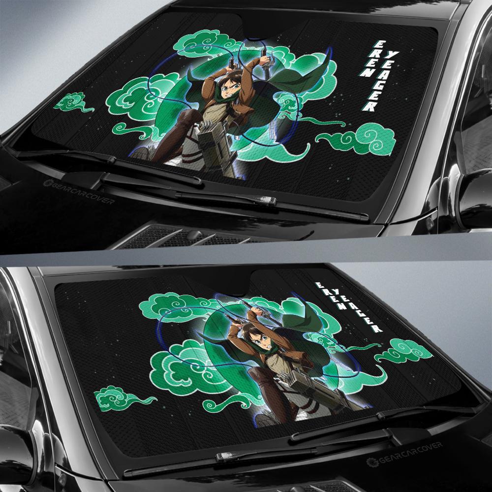 Eren Yeager Car Sunshade Custom