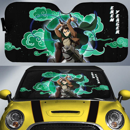 Eren Yeager Car Sunshade Custom