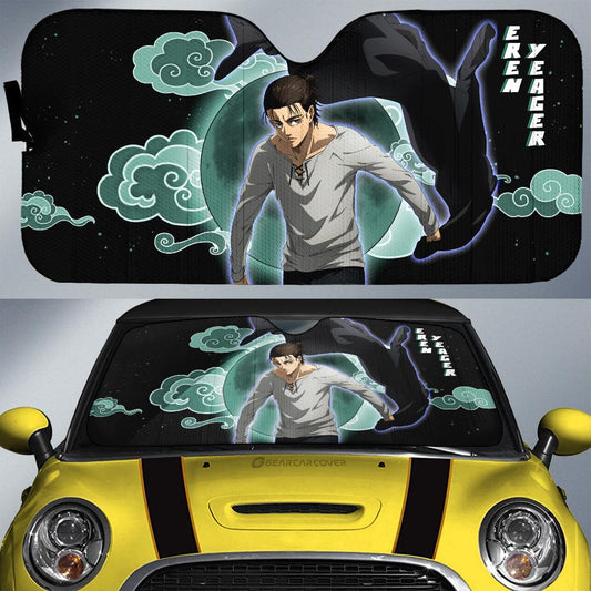 Eren Yeager Car Sunshade Custom