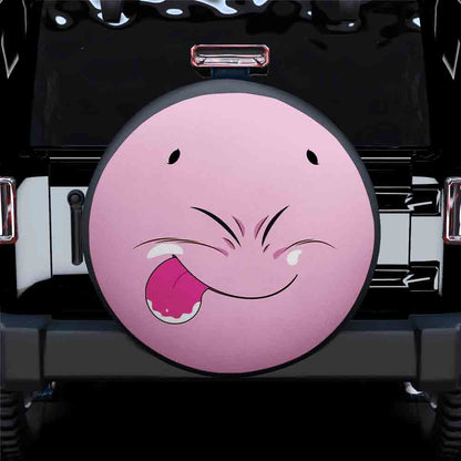 Dragon Ball Spare Tire Cover Fat Majin Buu Dragon Ball Tire Covers Pink