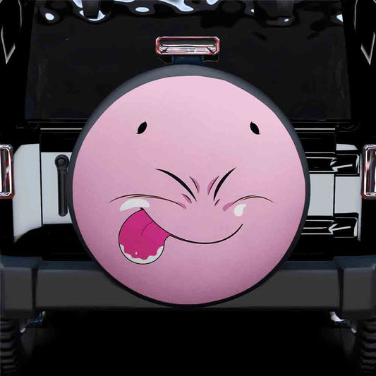 Dragon Ball Spare Tire Cover Fat Majin Buu Dragon Ball Tire Covers Pink