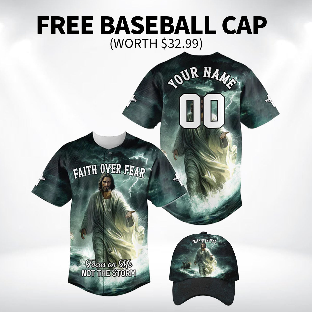 Focus on me not the Storm Baseball Jersey Bundle