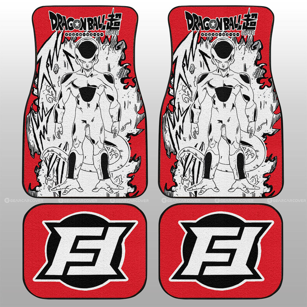 Dragon Ball Car Mats Frieza Car Floor Mats Car Manga Style For Fans Car Floor Mats