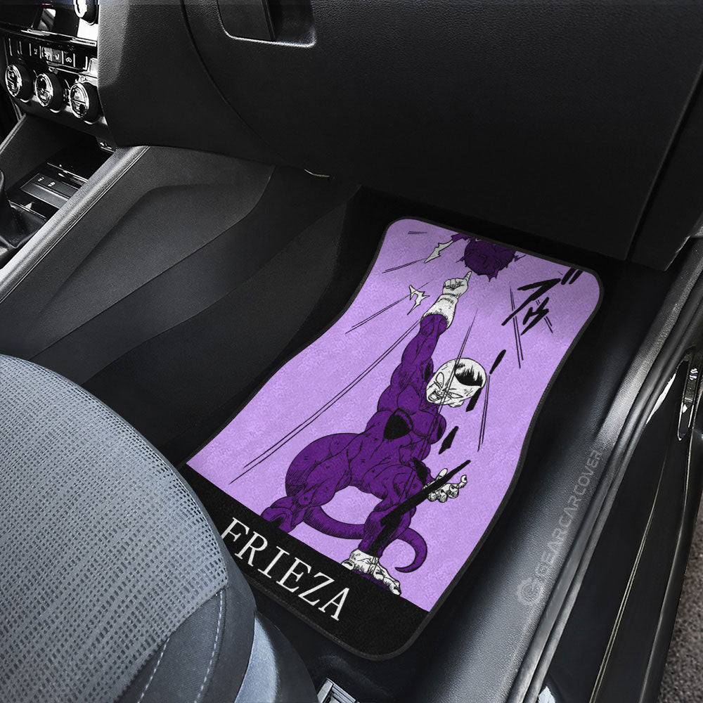 Dragon Ball Car Mats Frieza Car Floor Mats Dragon Ball Anime Manga Color Style Car Floor Mats