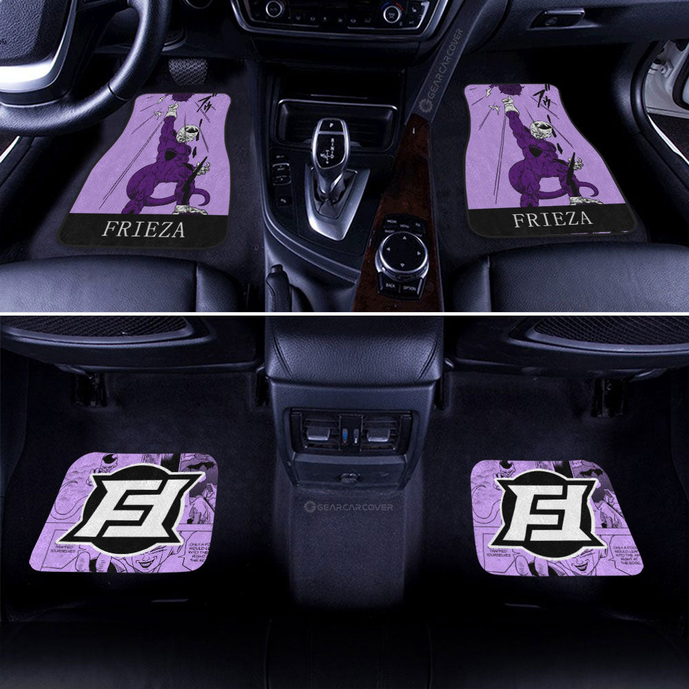 Dragon Ball Car Mats Frieza Car Floor Mats Manga Color Style Car Floor Mats