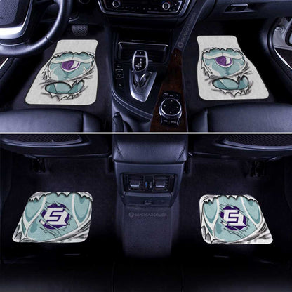 Dragon Ball Car Mats Frieza Uniform Car Floor Mats Demon Slayer Car Floor Mats