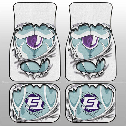 Dragon Ball Car Mats Frieza Uniform Car Floor Mats Demon Slayer Car Floor Mats