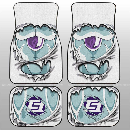 Dragon Ball Car Mats Frieza Uniform Car Floor Mats Demon Slayer Car Floor Mats