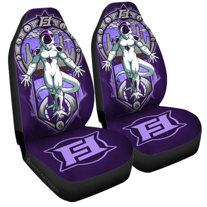 Dragon Ball Car Seat Covers Frieza Mountain View Dragon Ball Pattern Seat Covers Purple