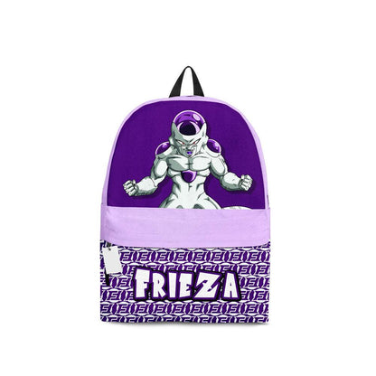 Dragon Ball Backpack Frieza Graphic Symbol Pattern Backpacks Purple