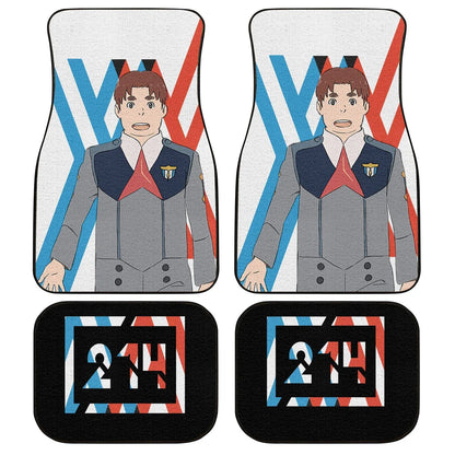 Darling In The Franxx Car Mats Darling In The Franxx Futoshi Code 214 Car Floor Mats Colorful