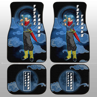 Dragon Ball Car Mats Future Trunks Car Floor Mats Demon Slayer Car Floor Mats