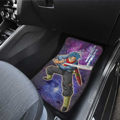 Dragon Ball Car Mats Future Trunks Car Floor Mats Car Manga Galaxy Style Car Floor Mats