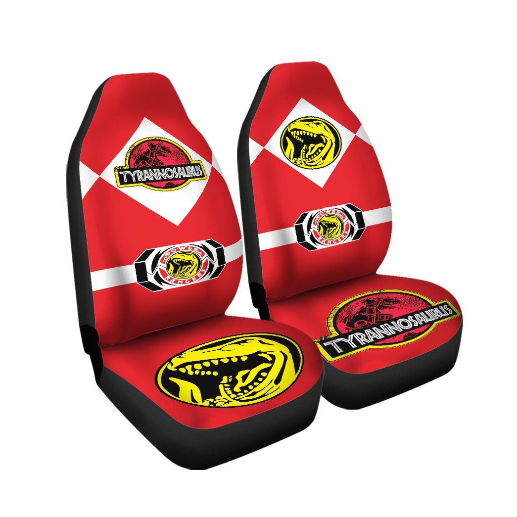 Power Ranger Car Seat Covers Mighty Morphin Power Ranger Tyrannosaurus Seat Covers Red