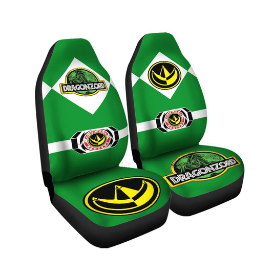 Power Ranger Car Seat Covers Mighty Morphin Power Ranger DragonZord Seat Covers Green