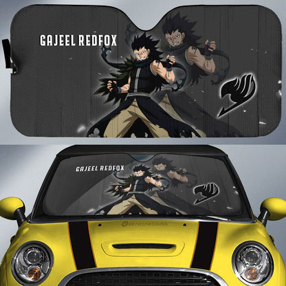Gajeel Redfox Car Sunshade Custom
