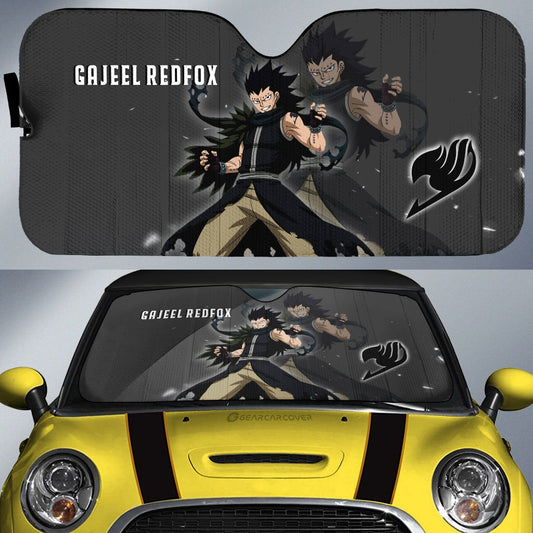 Gajeel Redfox Car Sunshade Custom