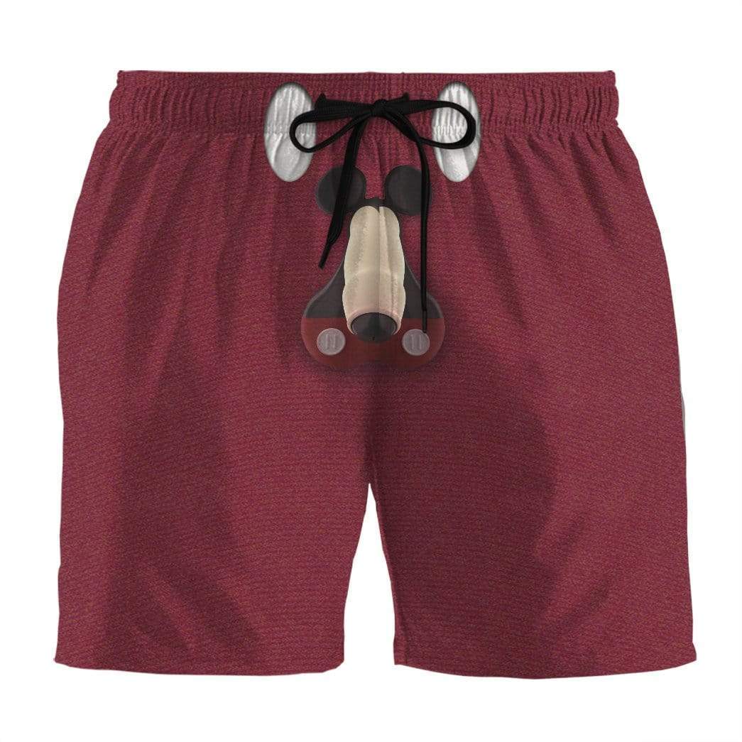 MM Shorts DN MM Pants Funny Pattern Beach Shorts Red