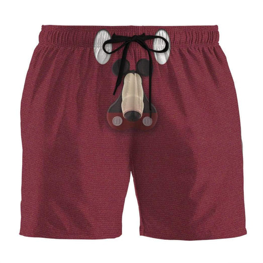 MM Shorts DN MM Pants Funny Pattern Beach Shorts Red