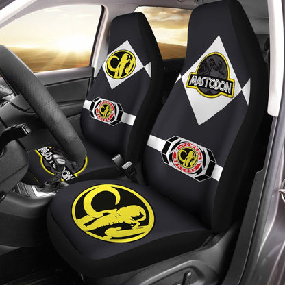 Power Ranger Car Seat Covers Mighty Morphin Power Ranger Mastodon Seat Covers Black