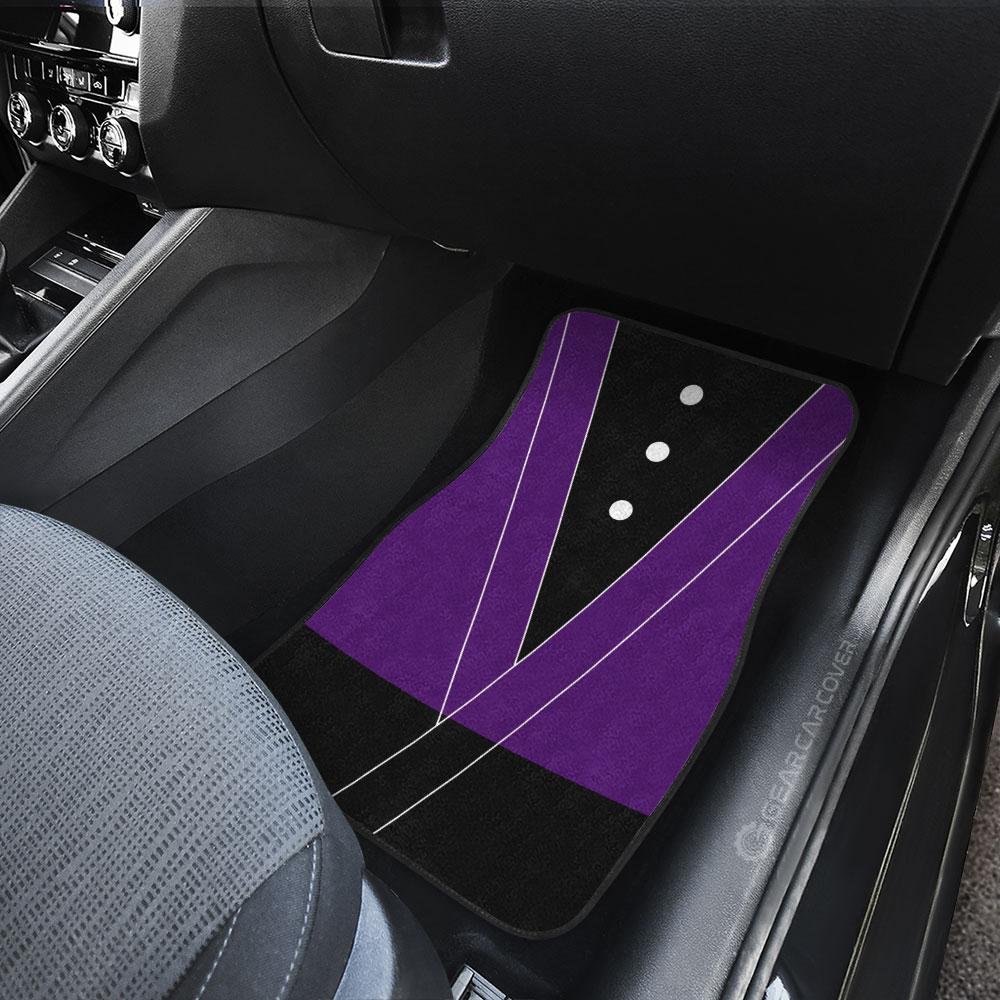 Demon Slayer Car Mats Genya Shinazugawa Uniform Car Floor Mats Demon Slayer Car Floor Mats