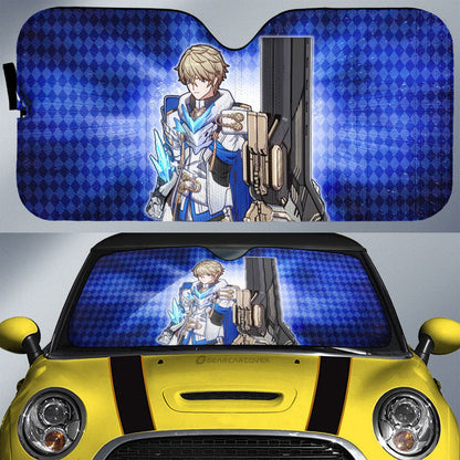 Gepard Car Sunshade Custom Honkai Star Rail Car Accessories