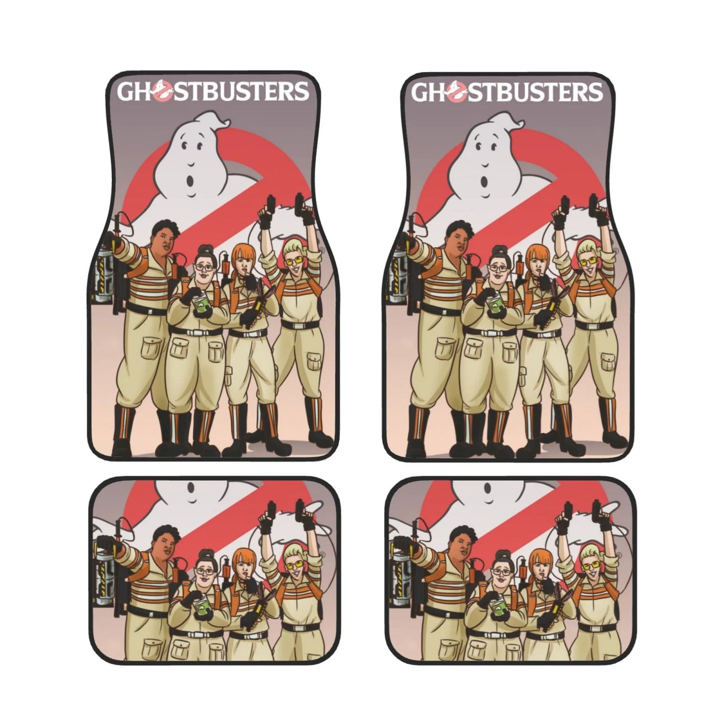 Ghostbusters Car Floor Mats Ghostbusters Girls Animation Cartoon Graphic Car Mats