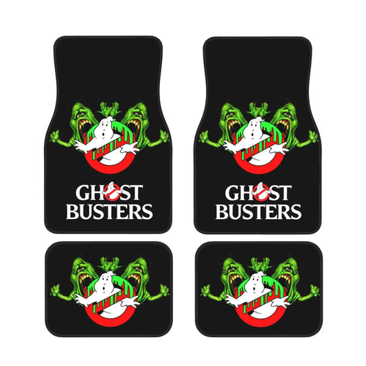 Ghostbusters Car Floor Mats Ghostbusters Symbol And Slimer Car Mats